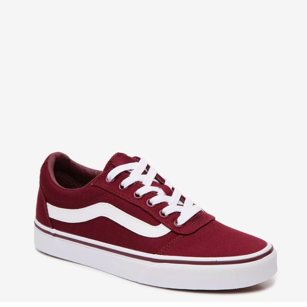 Vans Burgundy Sneakers